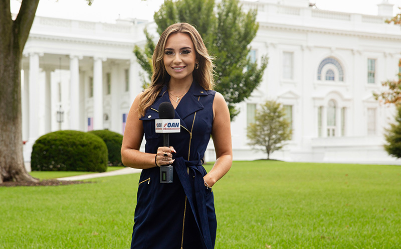Chief White House Correspondent for One America News Network, Monica Paige.
